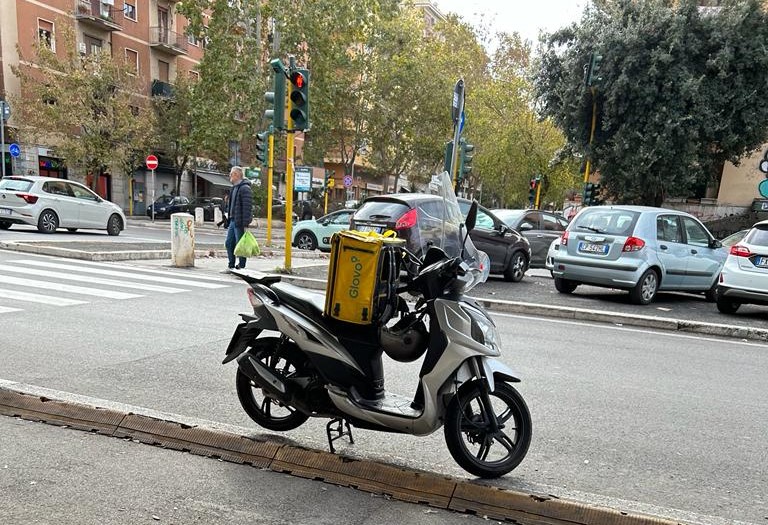 Motorino rider