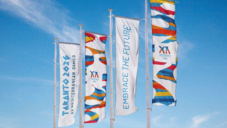 Taranto 2026, svelato il “Look of the Games”