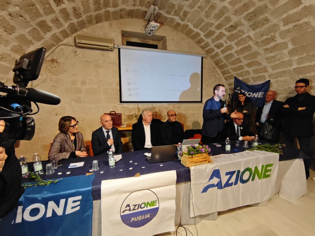 conferenza stampa azione di gregorio
